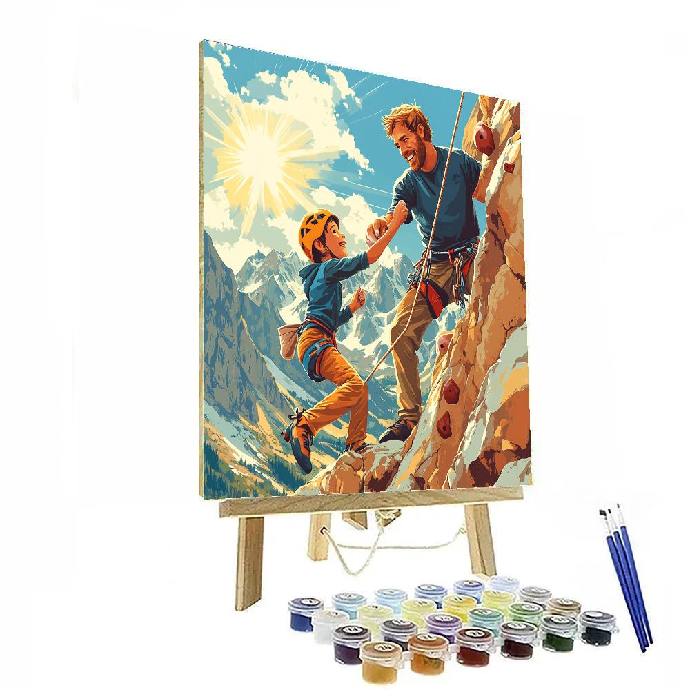 Phil Mentor Mountain Moment Disney DIY paint by numbers
