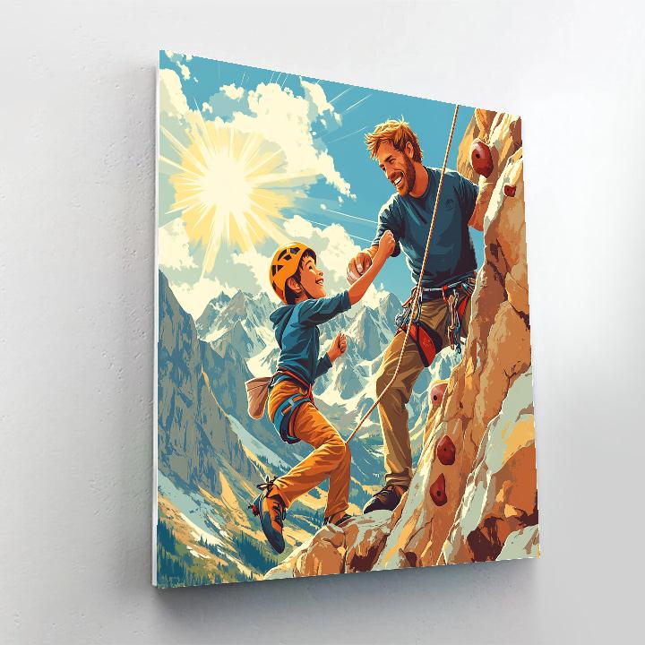 Phil Mentor Mountain Moment Disney DIY paint by numbers
