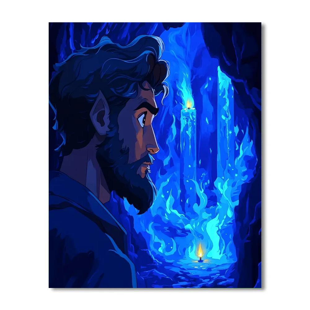 Hades Glow Underworld Light Disney Painting by numbers kit