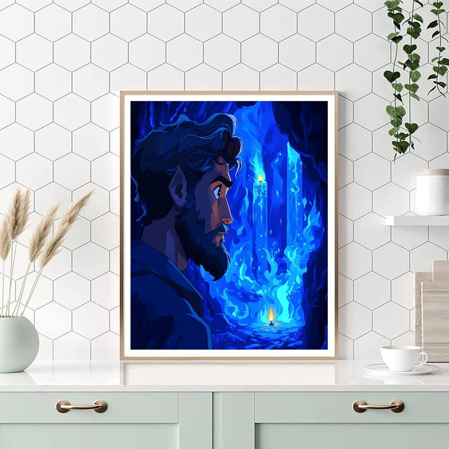 Hades Glow Underworld Light Disney Painting by numbers kit