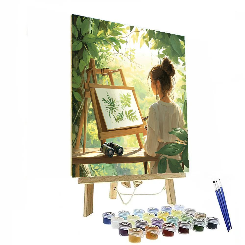 Jane Explorers Sketchbook Disney Painting by numbers kit