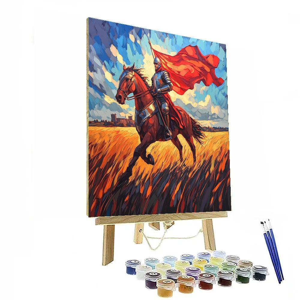 Phoebus Courage Charge Disney Paint by numbers art