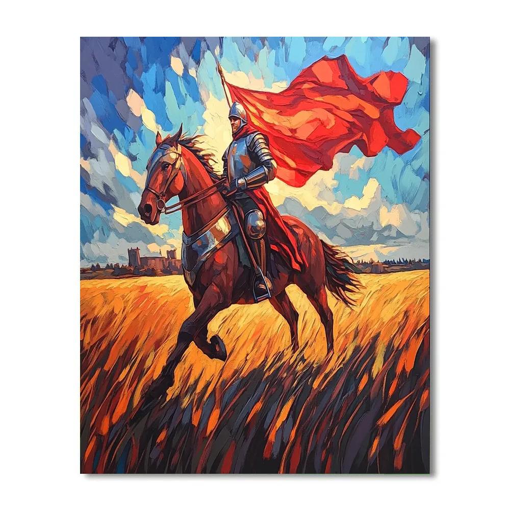 Phoebus Courage Charge Disney Paint by numbers art