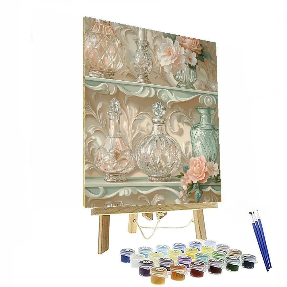 Fragonard Inspired Perfume Atelier Paint by numbers art