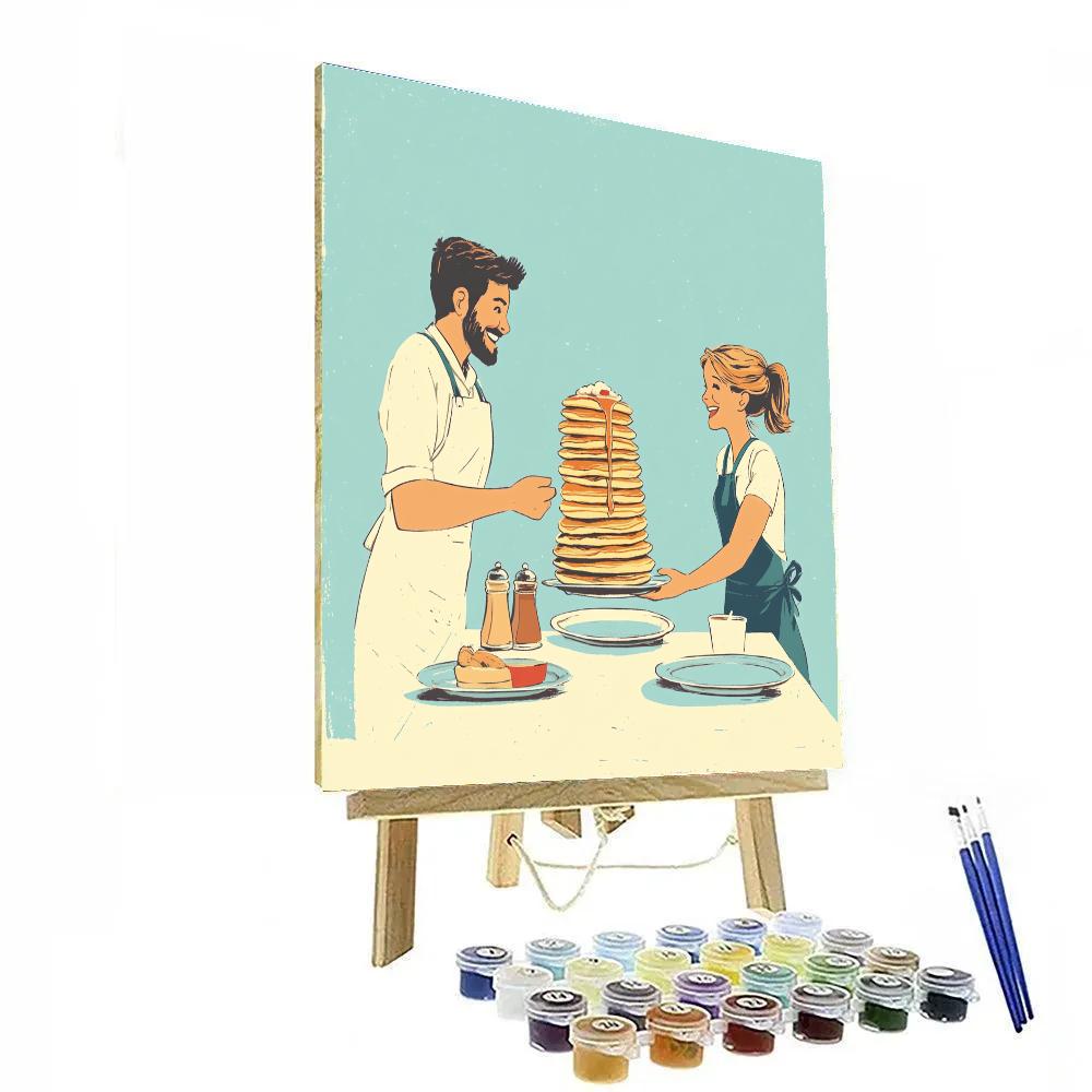 Linguini Tall Helping Hand Disney paint by color