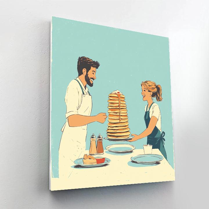 Linguini Tall Helping Hand Disney paint by color