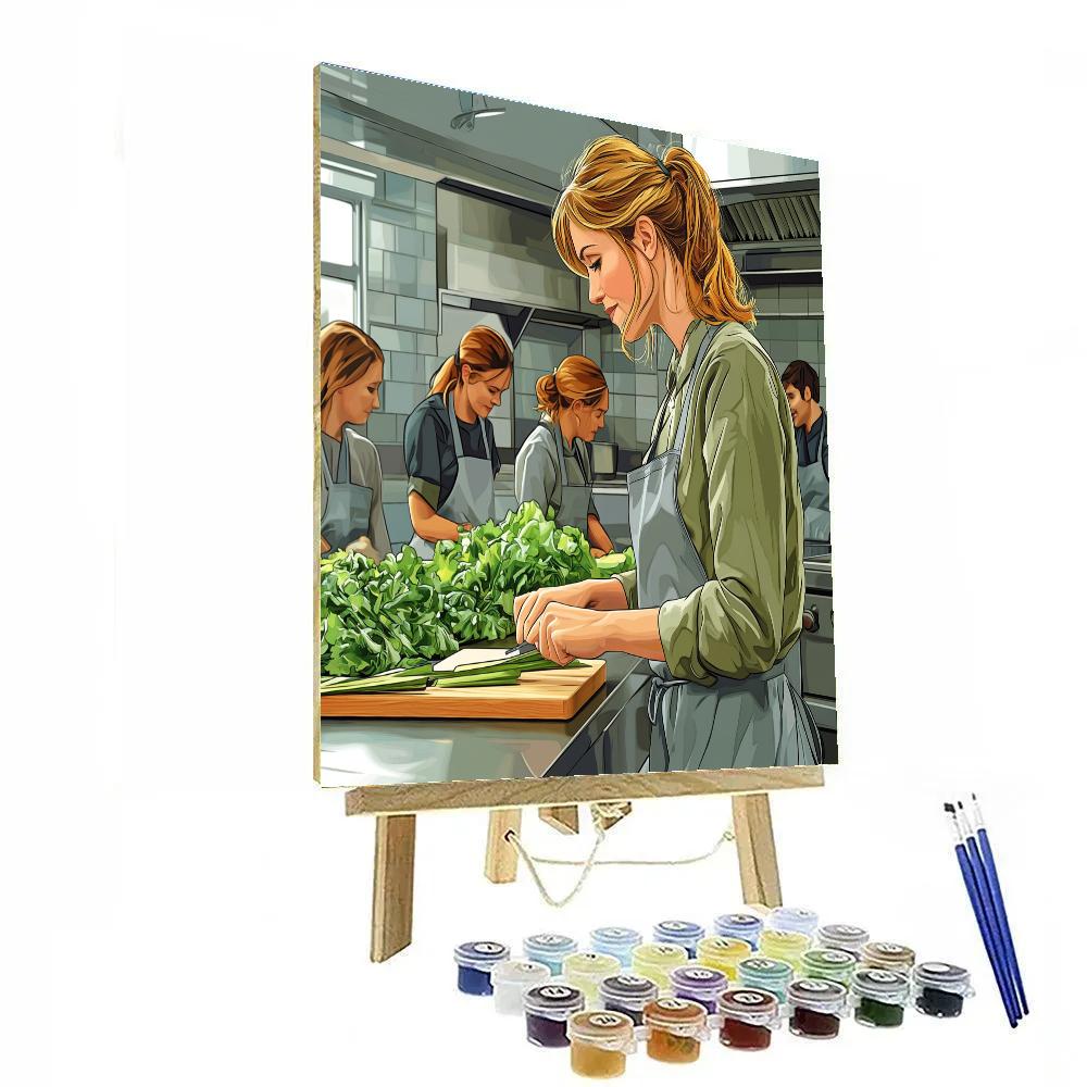 Colette Cutting Skills Disney painting number kit