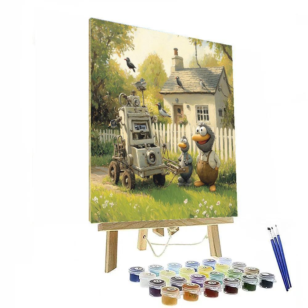 Wallace & Gromit Neighborly Invention Disney Paint by numbers kits