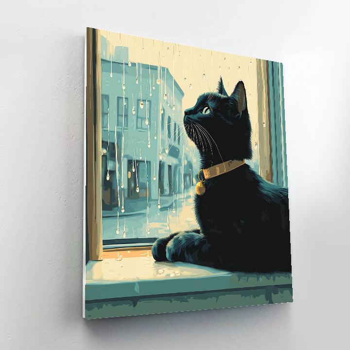 Jiji Cozy Window Watch Disney Paint by numbers art