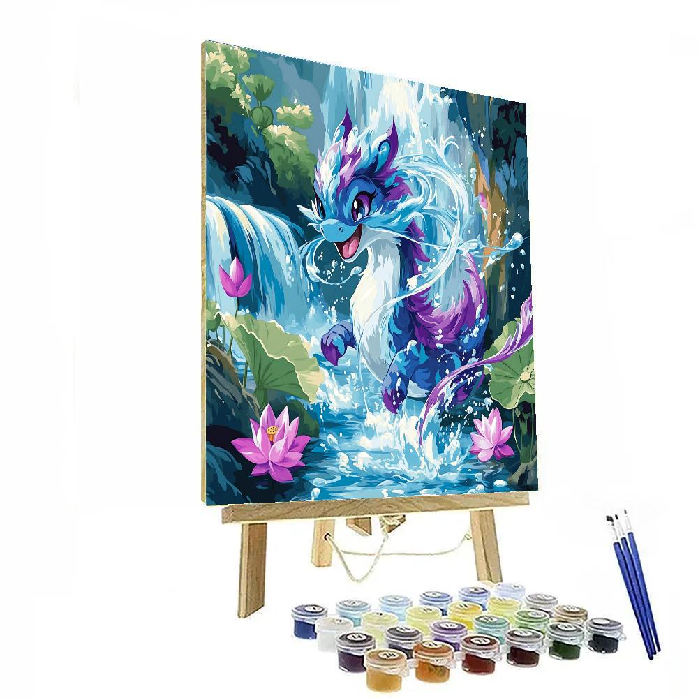 Sisu Playful River Leap Disney Paint by numbers art