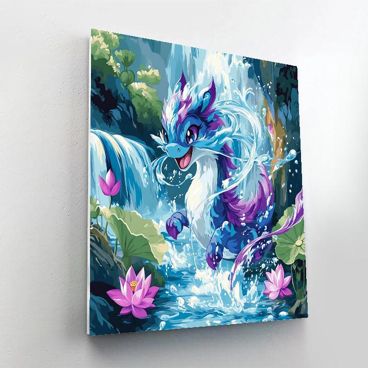 Sisu Playful River Leap Disney Paint by numbers art