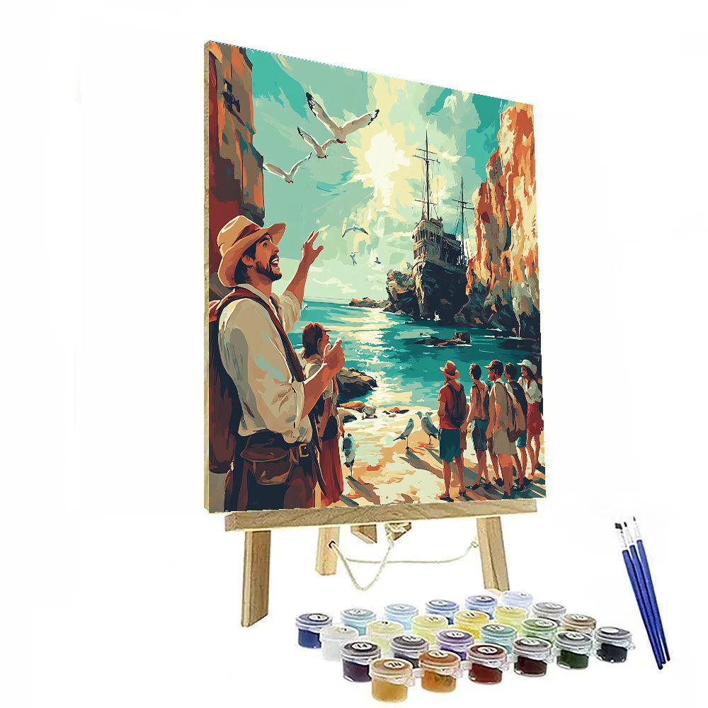 Alberto Harbor Story Disney paint by numbers