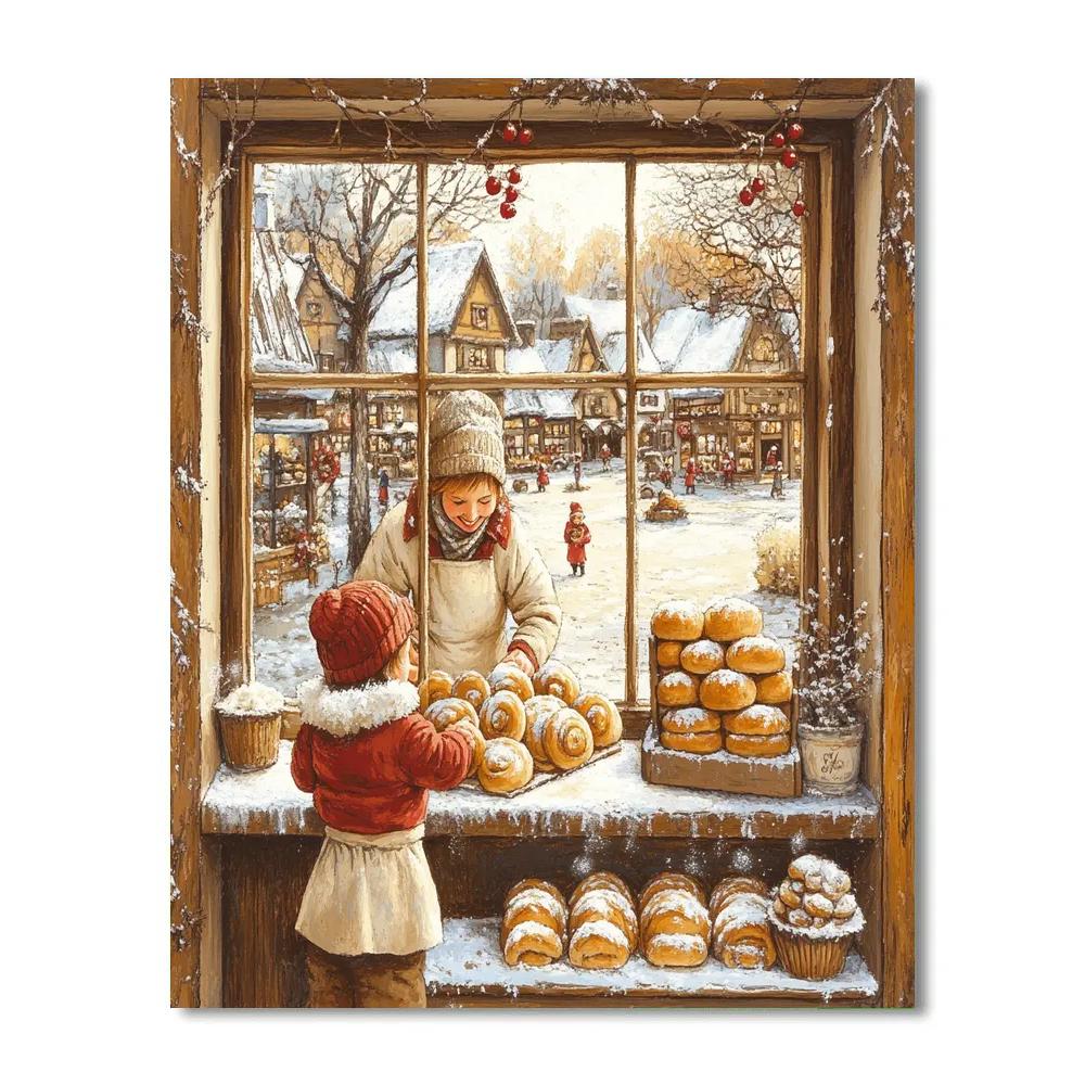 Olga Village Baker Disney Paint by numbers art
