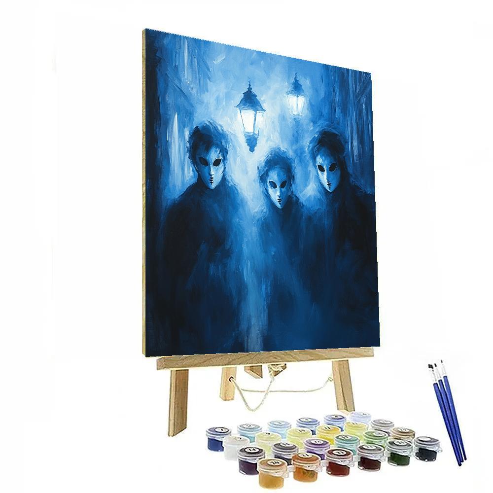 Francisco Goya Inspired Night Carnival Paint by numbers art