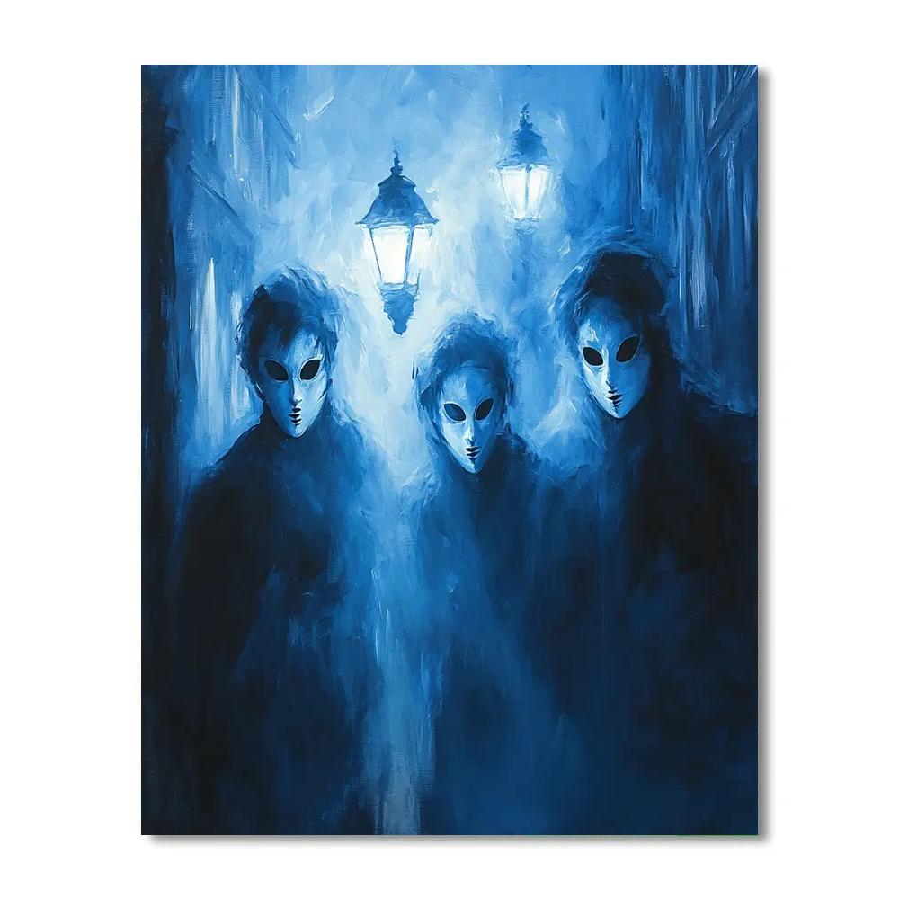 Francisco Goya Inspired Night Carnival Paint by numbers art