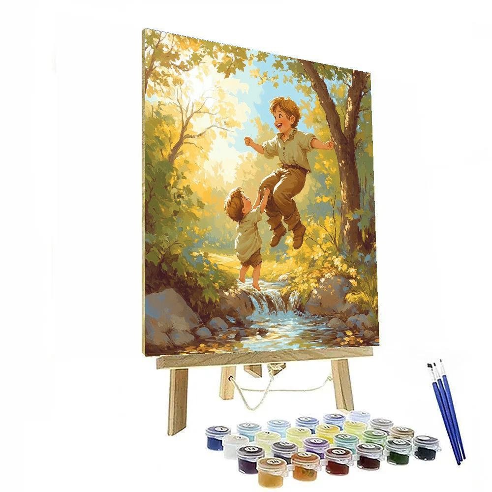 Little John Gentle Giant Disney Painting by numbers kit