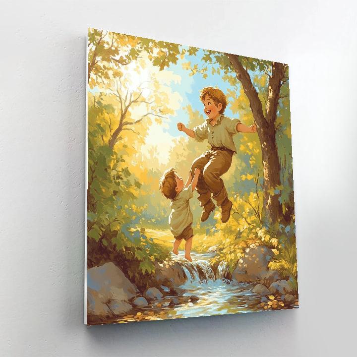 Little John Gentle Giant Disney Painting by numbers kit