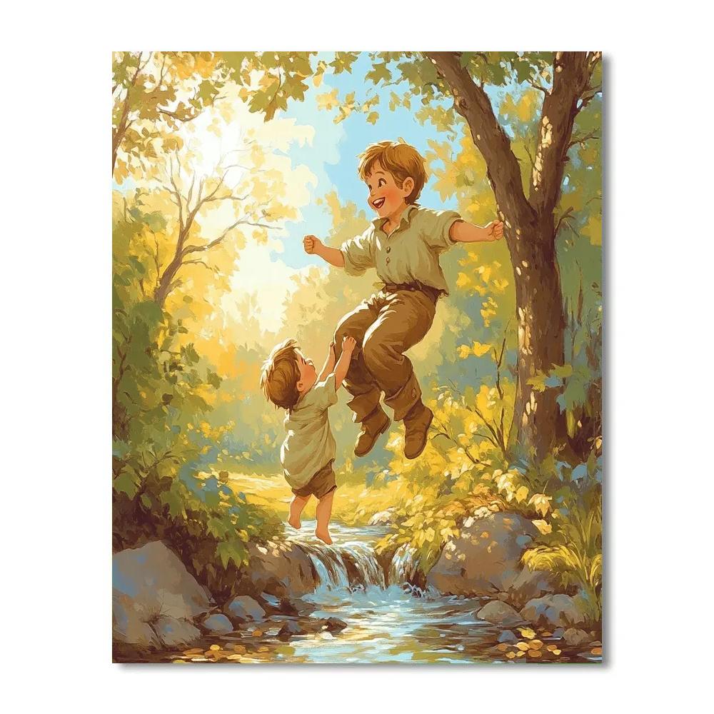 Little John Gentle Giant Disney Painting by numbers kit