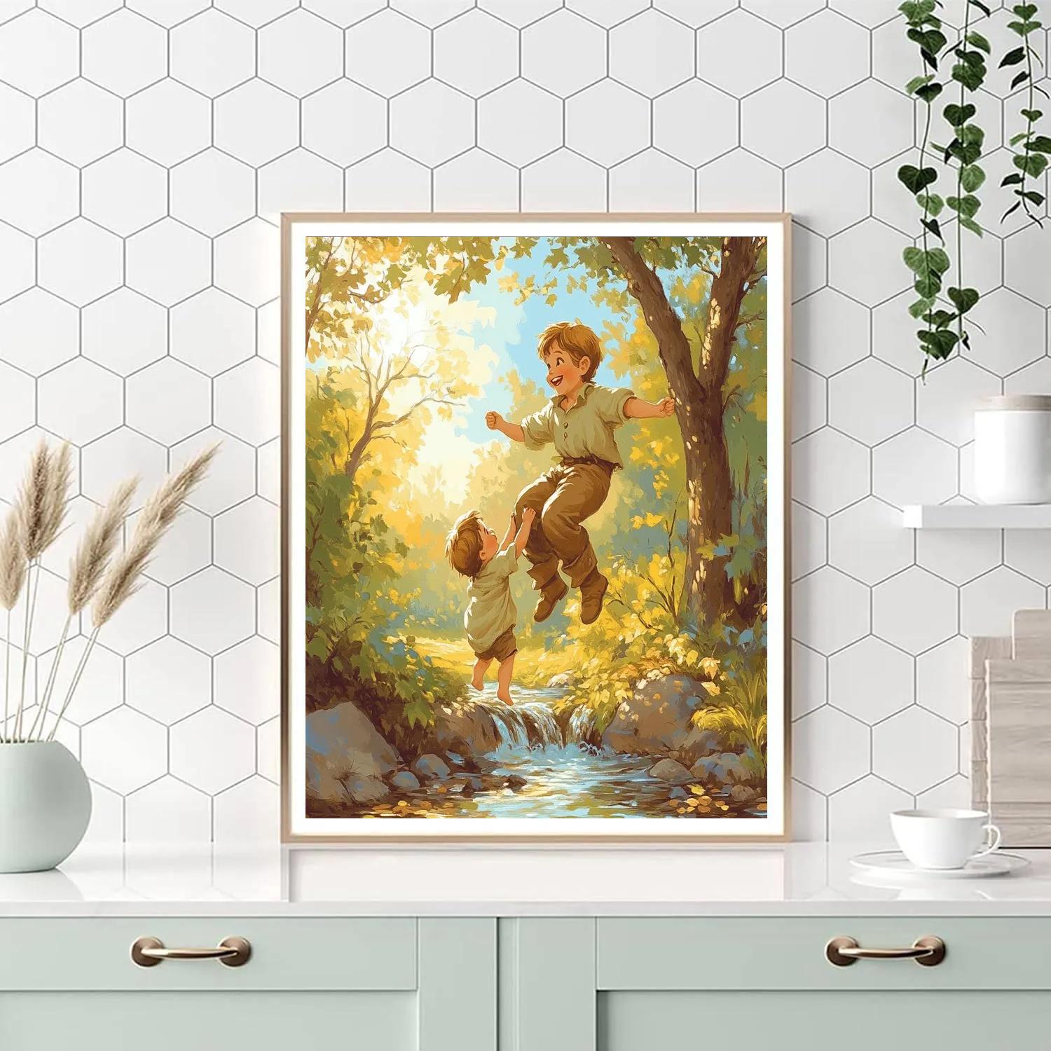 Little John Gentle Giant Disney Painting by numbers kit