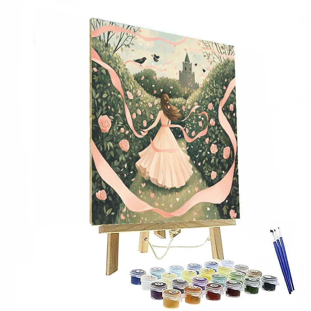Maid Marian Garden Dance Disney Painting by numbers kit