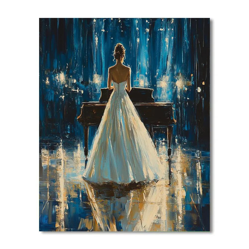 John Singer Sargent Inspired Concert In White paint by number