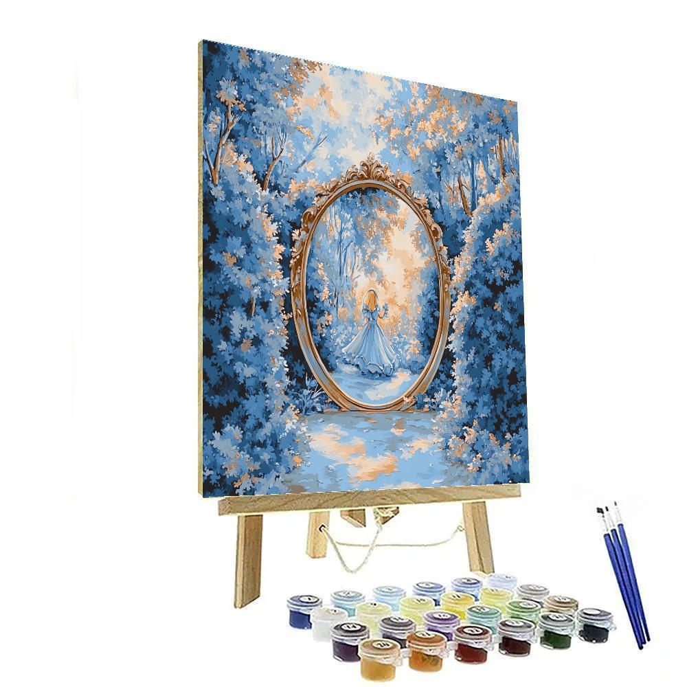 Alice Looking Glass Garden Disney Paint by numbers kits