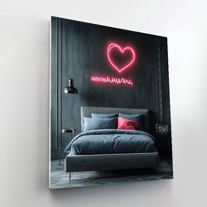 Tracey Emin Inspired Neon Love Drawing Paint by numbers kits