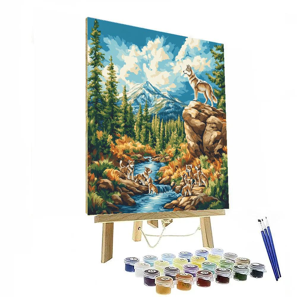 Akela Pack Leader Pride Disney paint by numbers