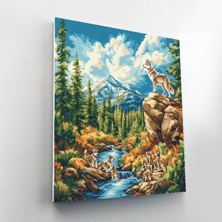 Akela Pack Leader Pride Disney paint by numbers