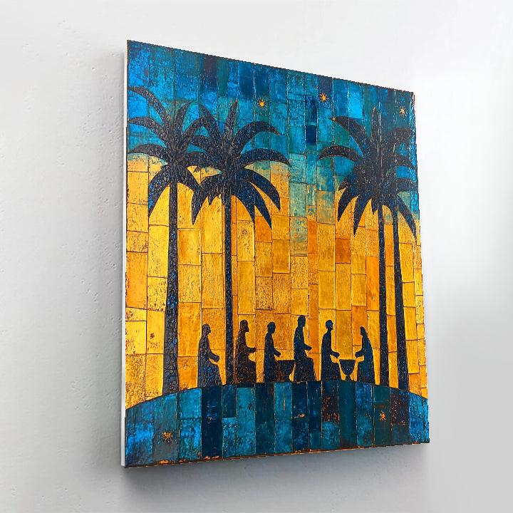 Paul Gauguin Inspired Island Sunset Market DIY paint by numbers