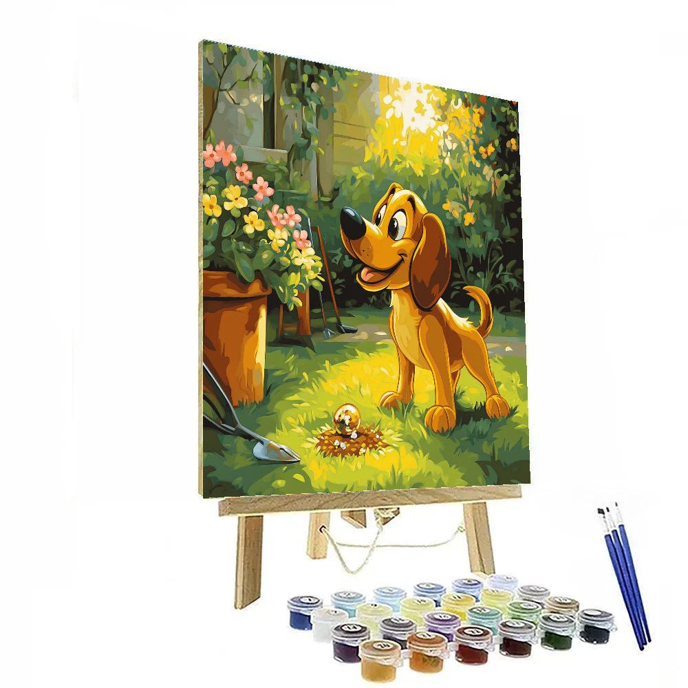 Pluto Garden Find Disney paint by color