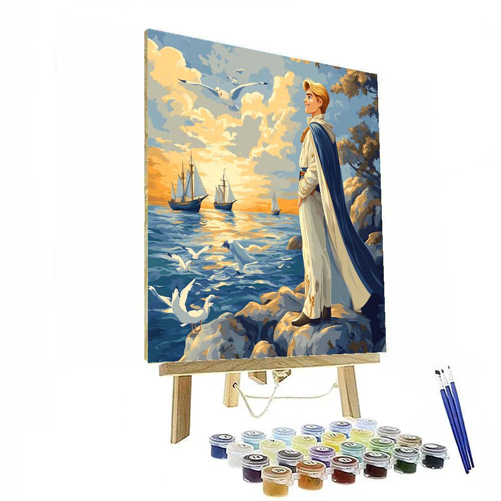 Prince Eric Harbor Watch Disney Paint by numbers kits