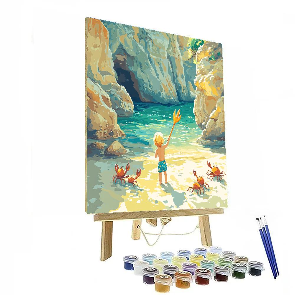 Trident Toy Discovery Disney Painting by numbers kit