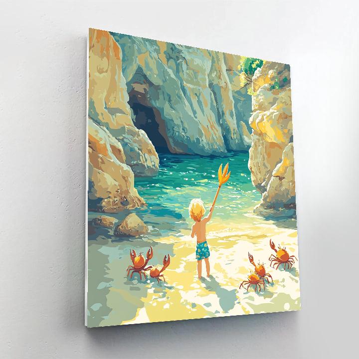 Trident Toy Discovery Disney Painting by numbers kit