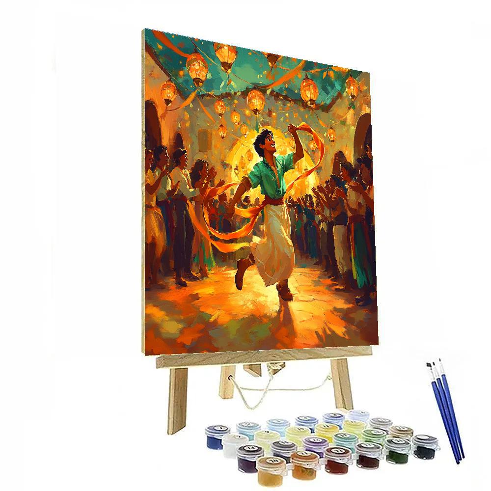 Prince Naveen Carnival Dance Disney Paint by numbers art