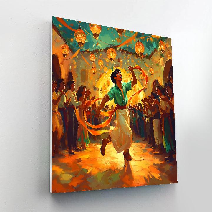 Prince Naveen Carnival Dance Disney Paint by numbers art