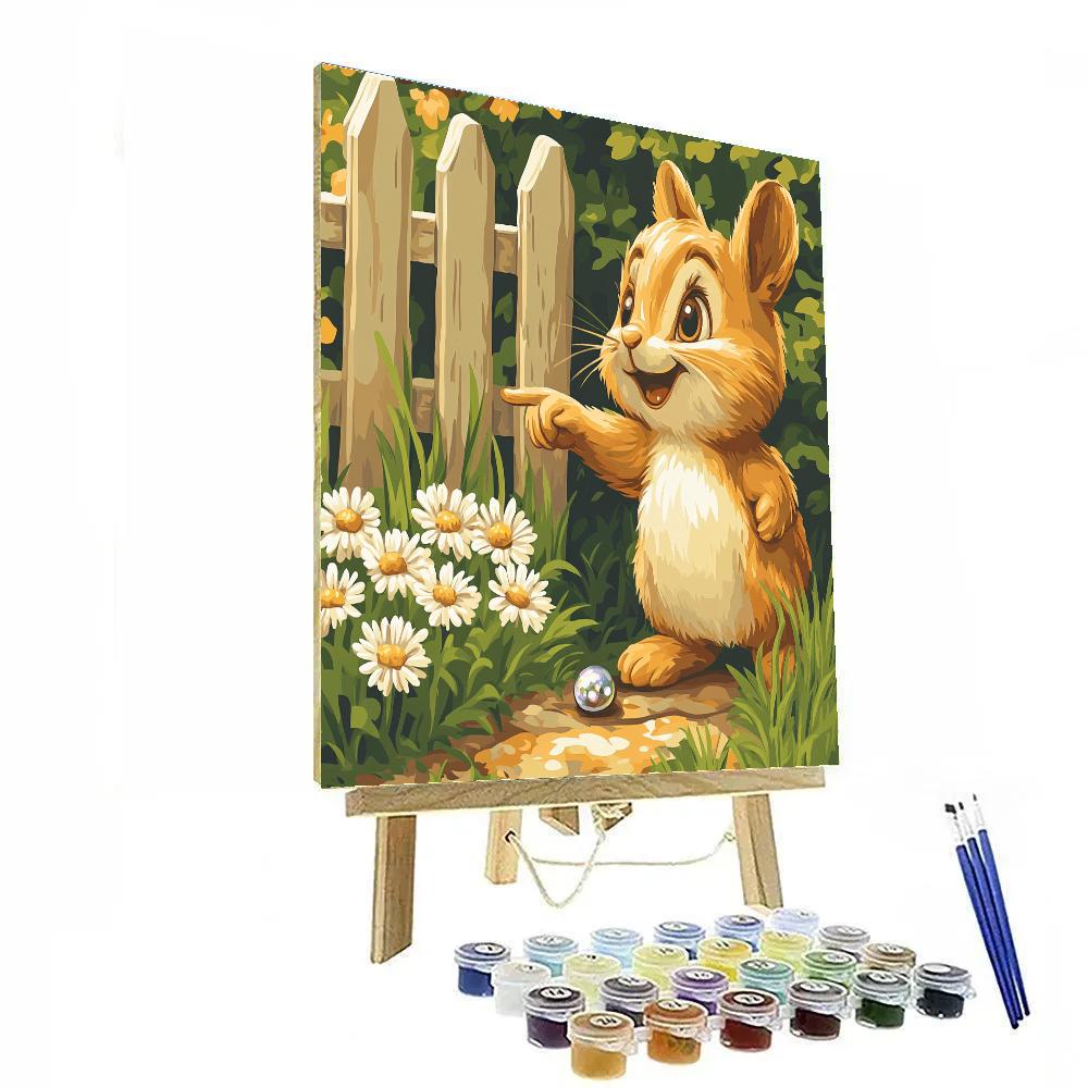 Timon Backyard Adventure Disney Numbered painting kits