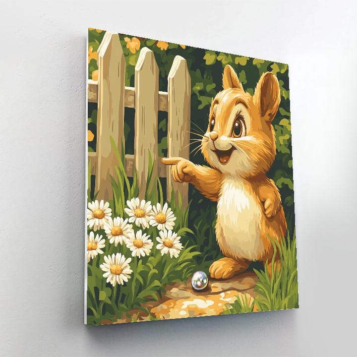 Timon Backyard Adventure Disney Numbered painting kits