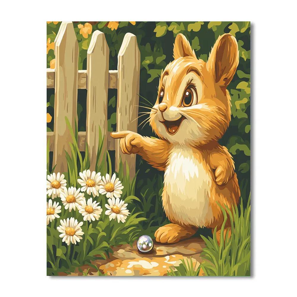 Timon Backyard Adventure Disney Numbered painting kits