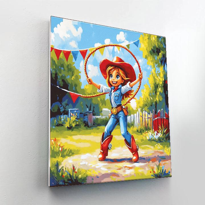 Jessie Lasso Practice Disney paint by color
