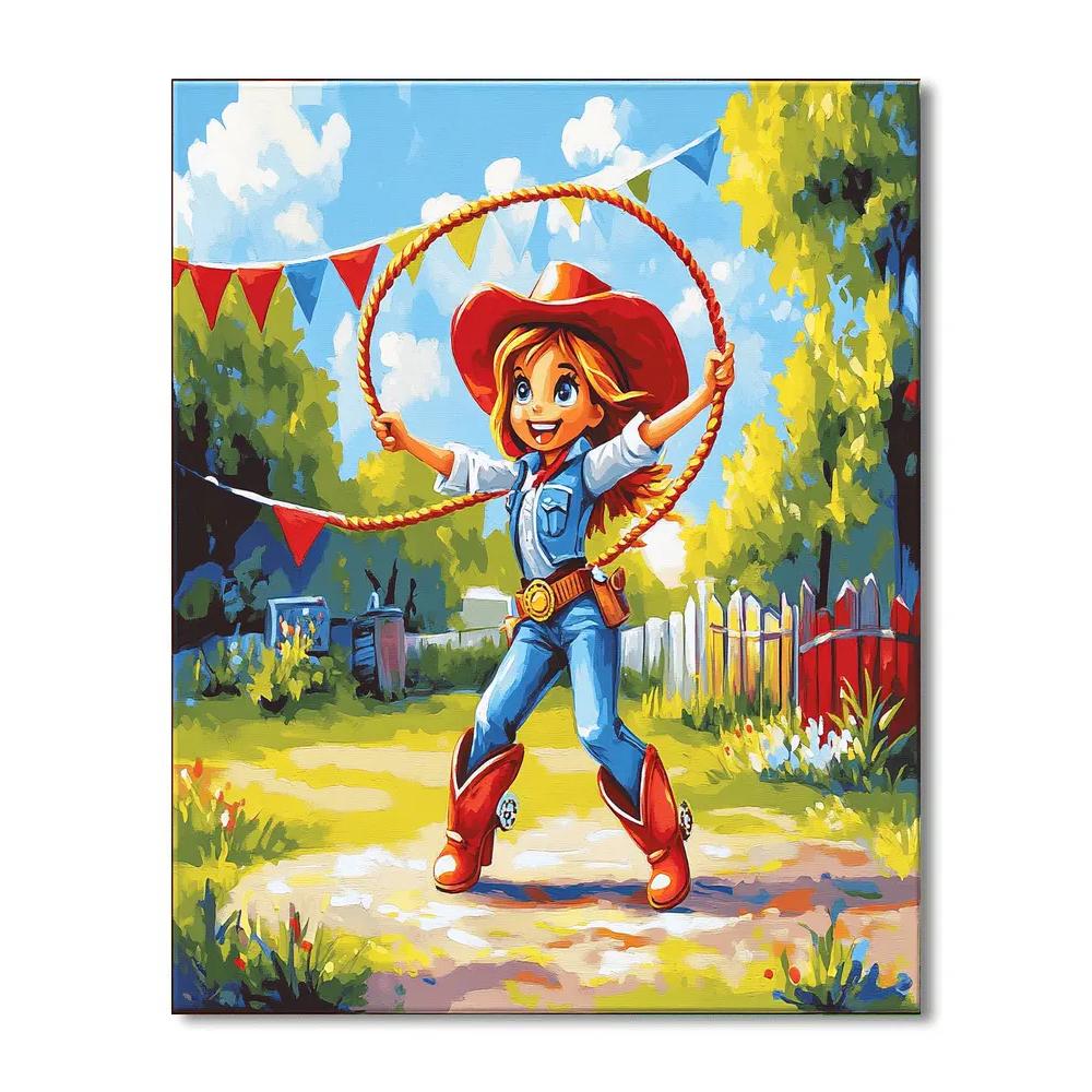 Jessie Lasso Practice Disney paint by color