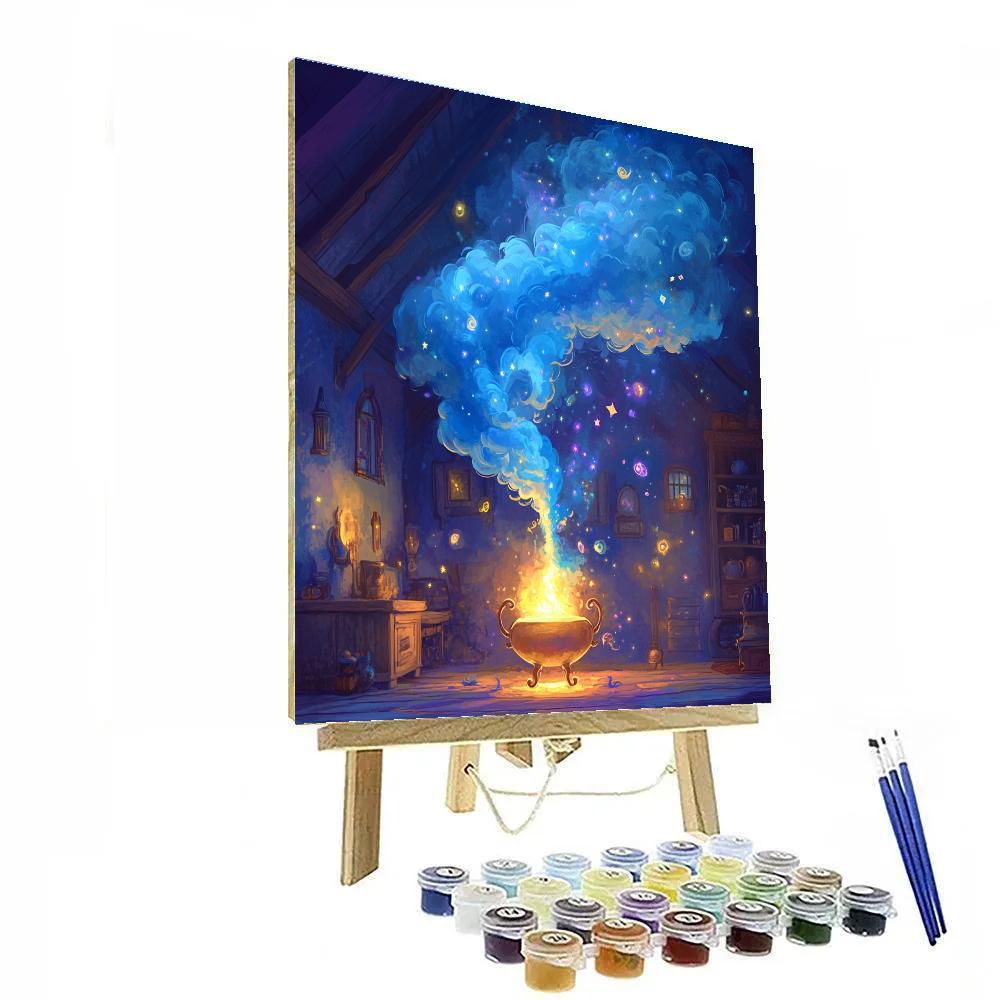 Genie Lamp Surprise Disney Paint by numbers art
