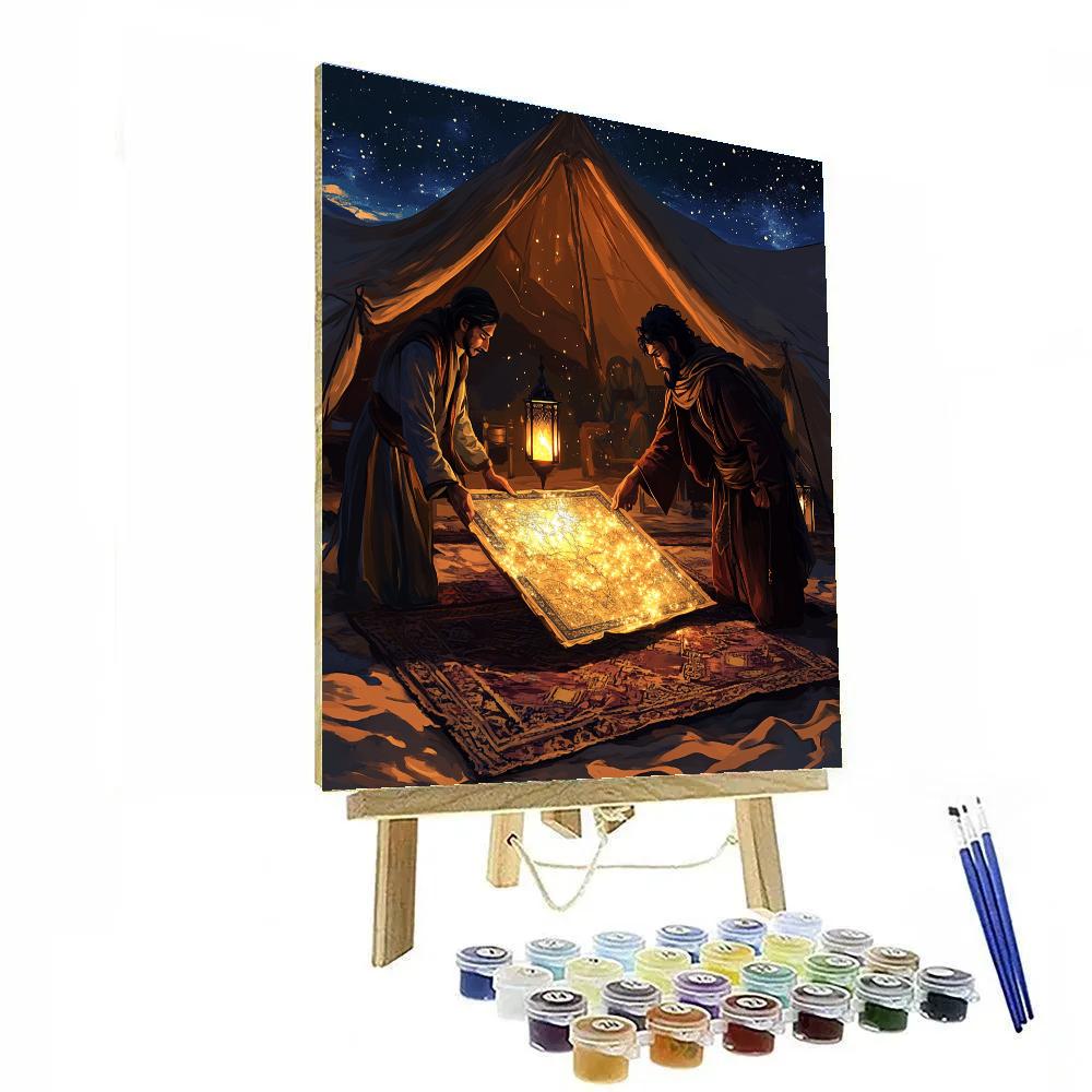 Jafar Desert Tent Plot Disney paint by number