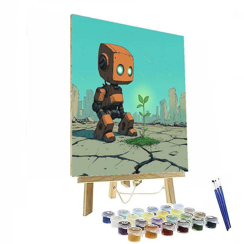 WALL E Little Sprout Disney Paint by numbers kits