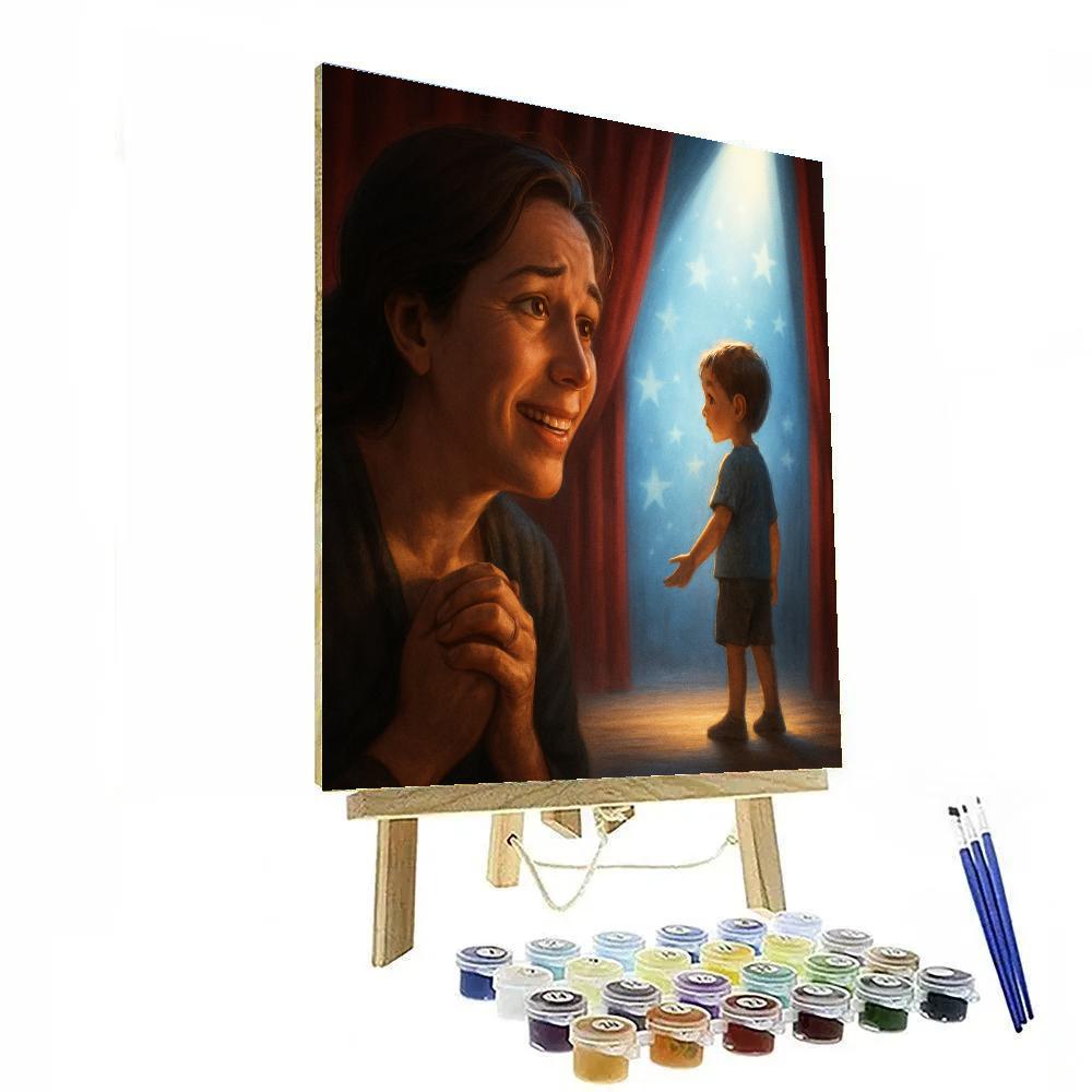 School Performance Front Row Pride Numbered painting kits