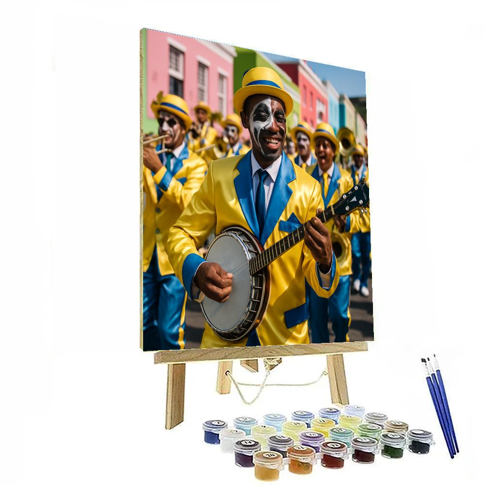 Cape Town Minstrel Carnival Kaapse Klopse March painting number kit