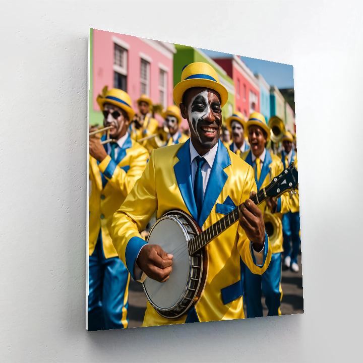 Cape Town Minstrel Carnival Kaapse Klopse March painting number kit