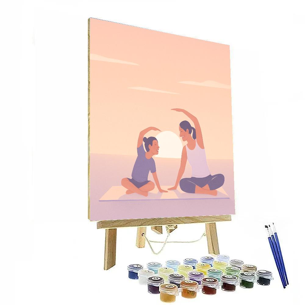 Sunrise Stretch Together paint by number