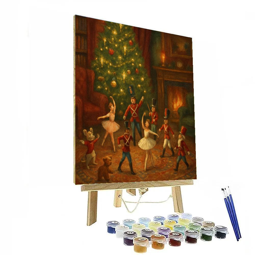 Nutcracker Evening In The Parlor paint by numbers