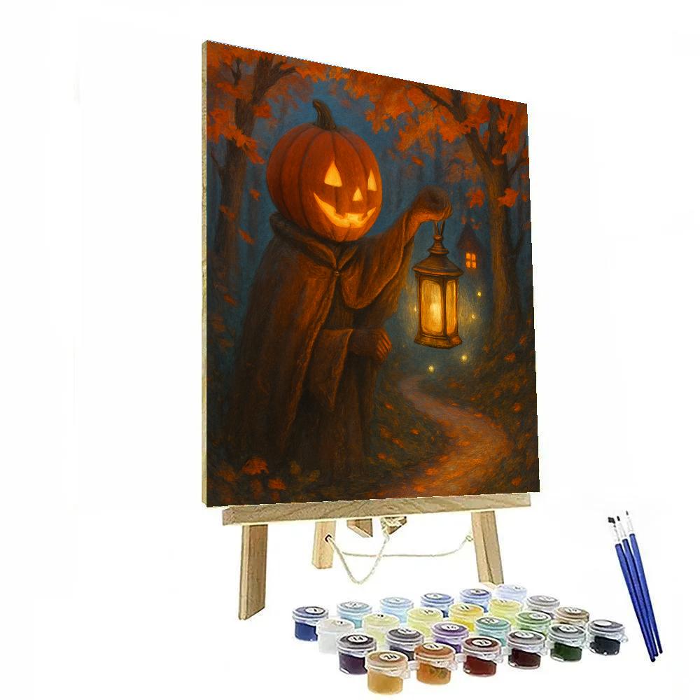 Lantern Keeper Of The Maple Hollow DIY paint by numbers